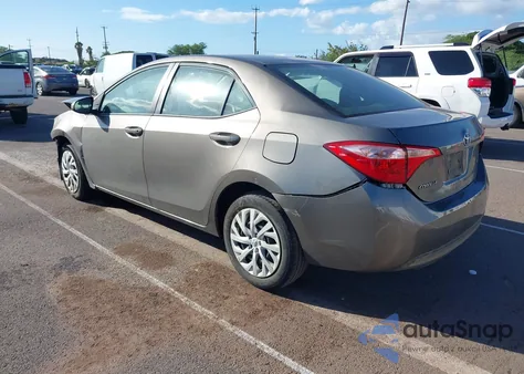 2018 Toyota Corolla Le from USA, damaged, VIN 5YFBURHE9JP763126